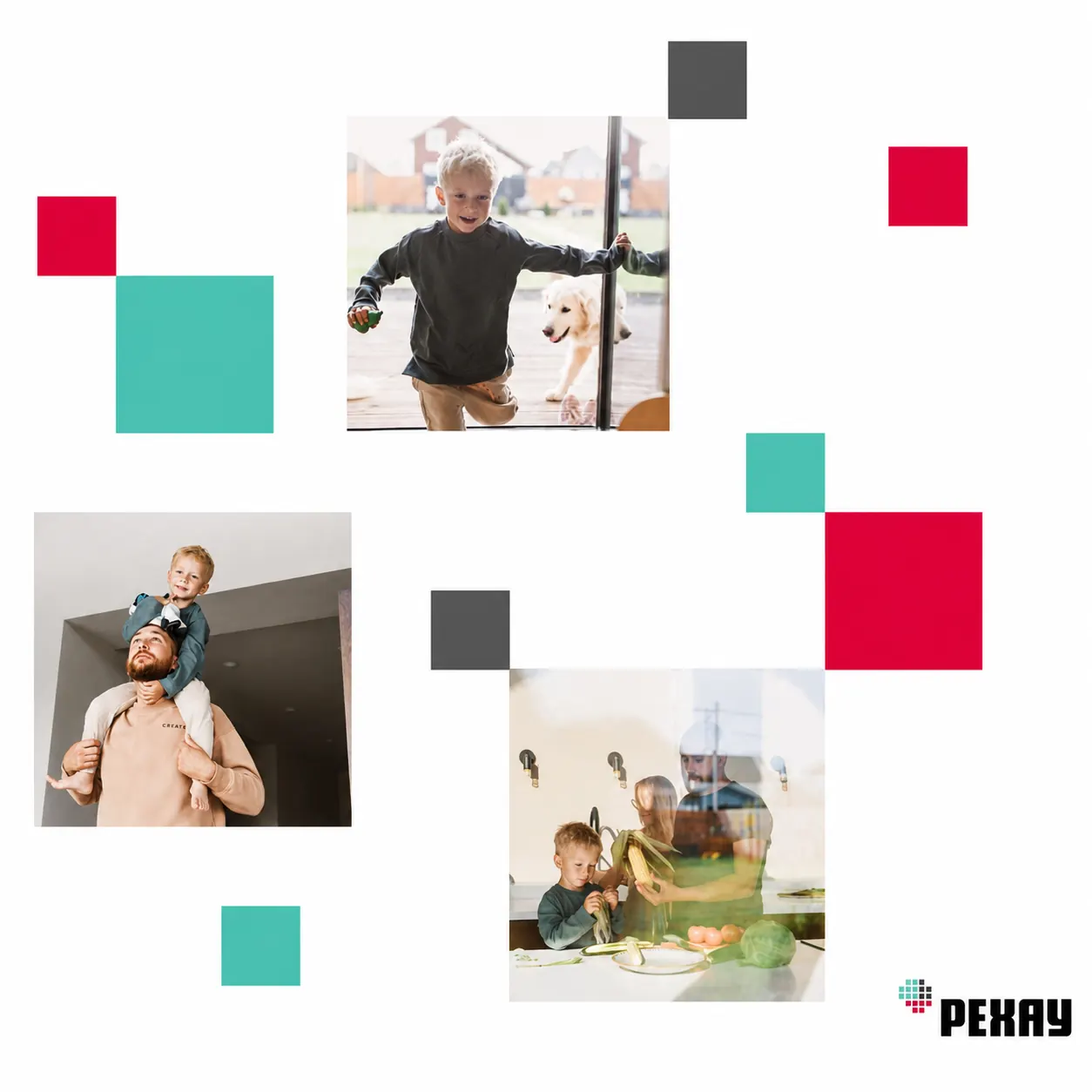 Ребёнок у окна REHAU DELIGHT